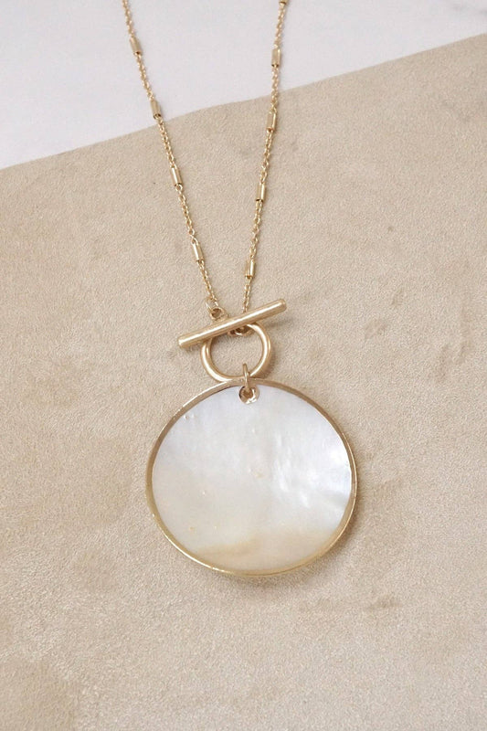 Minimalist boho short gold necklace