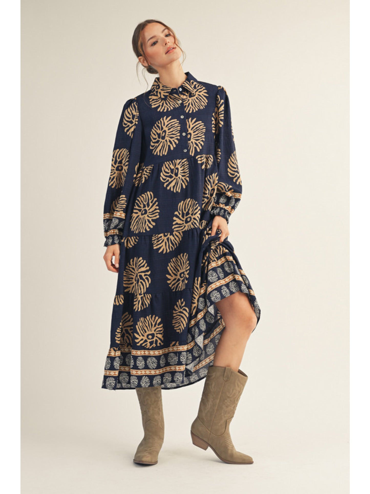Boho Midi Dress