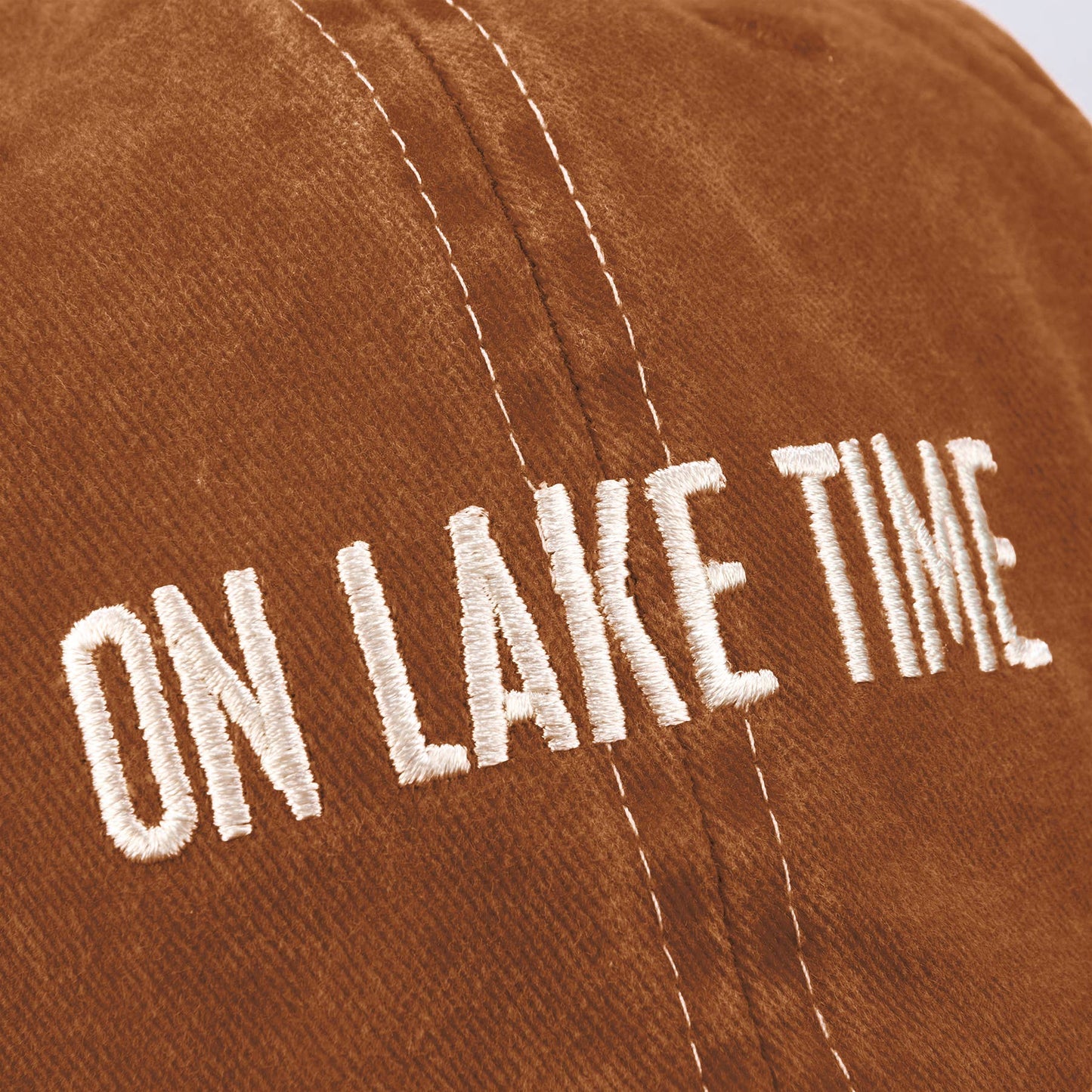 On Lake Time Baseball Cap