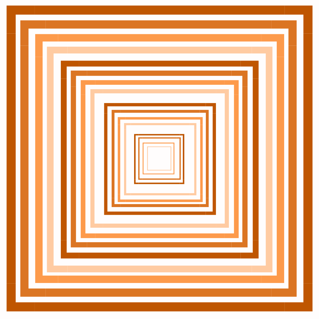 Gameday Bandana Scarf in Burt Orange & White