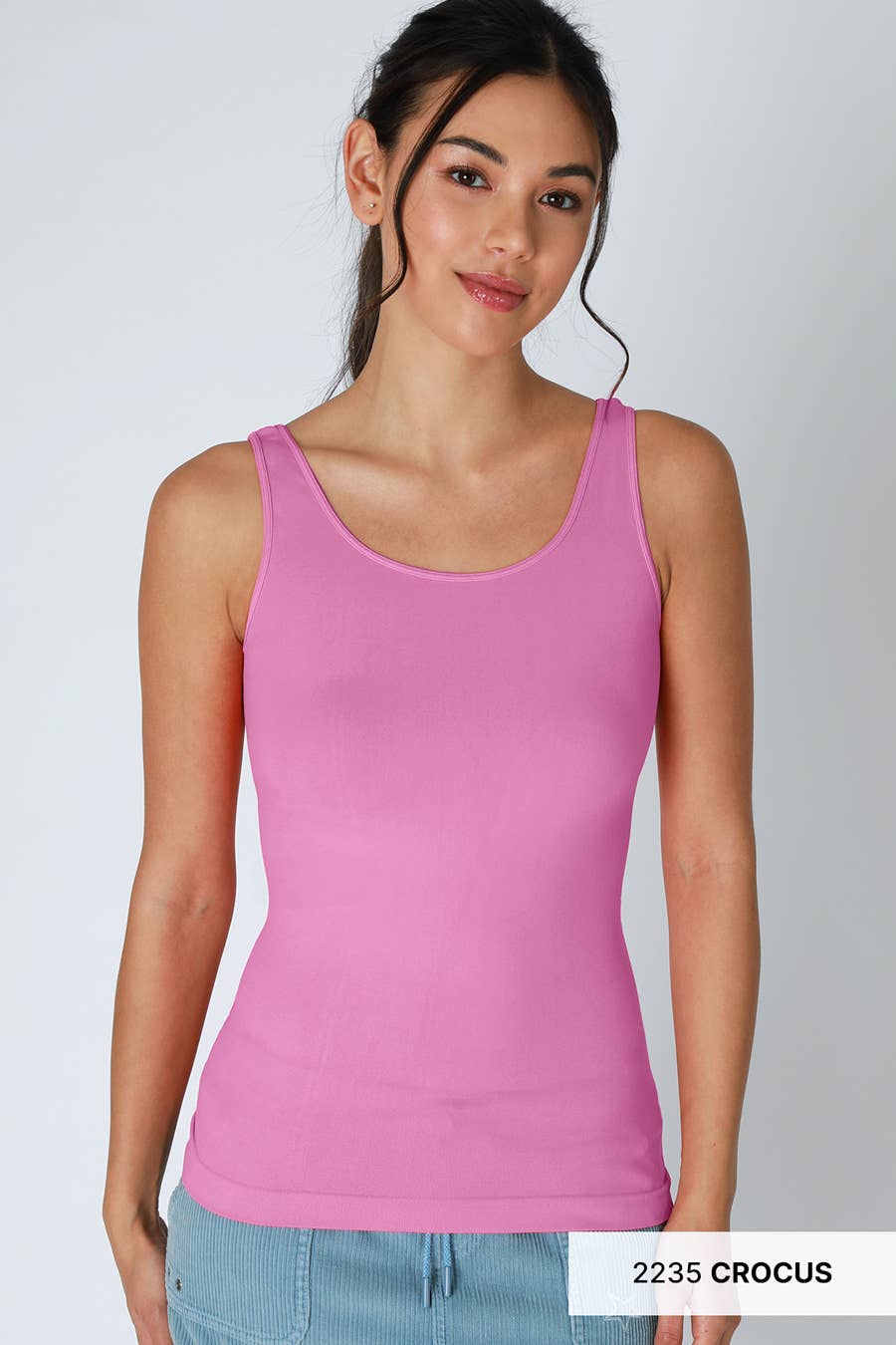 -  Plain Jersey Tank Top