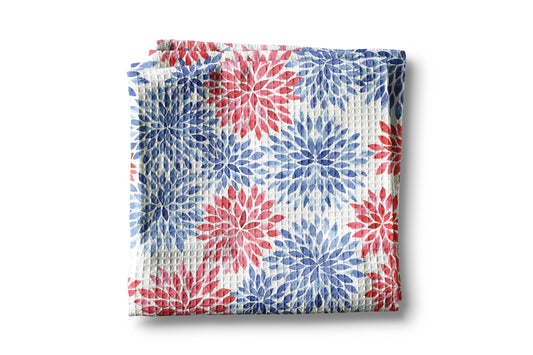 4th July Kitchen Towel Waffle