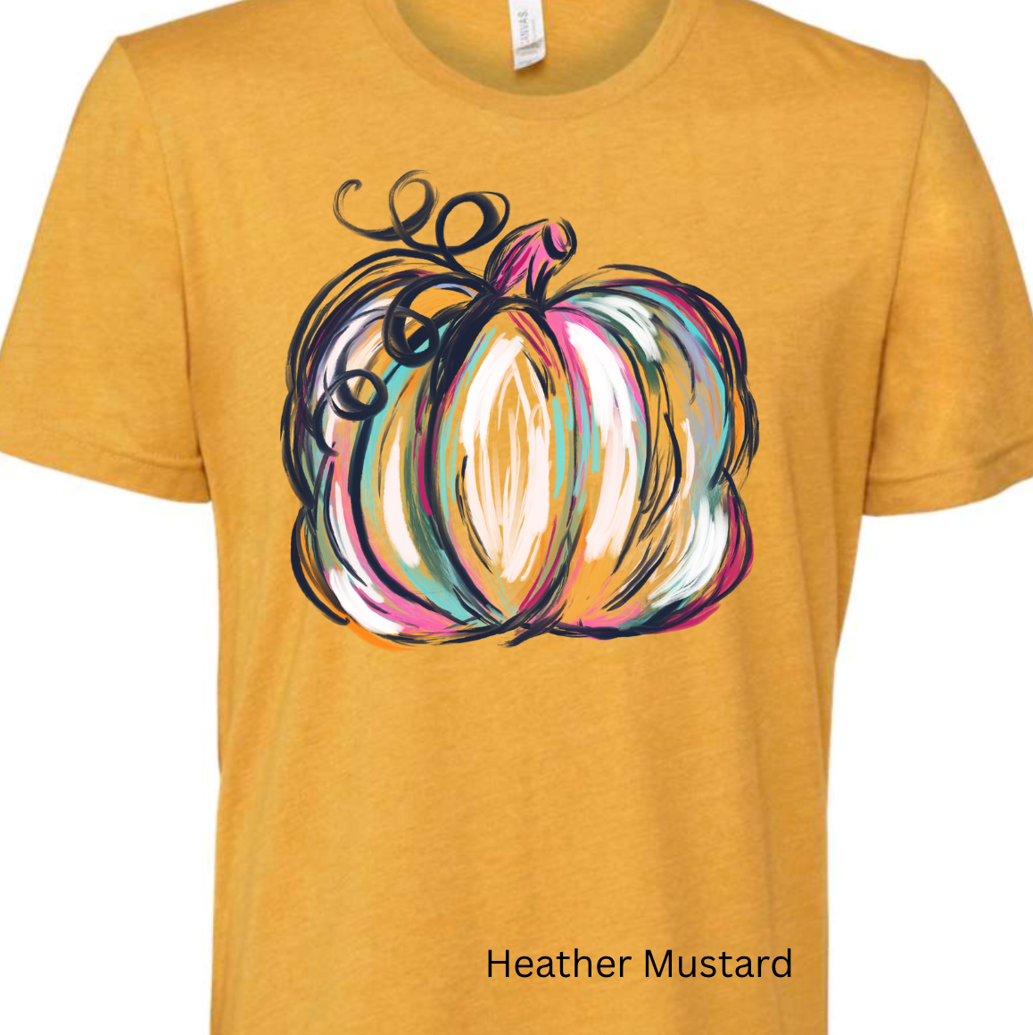 Watercolor Pumpkin Tee