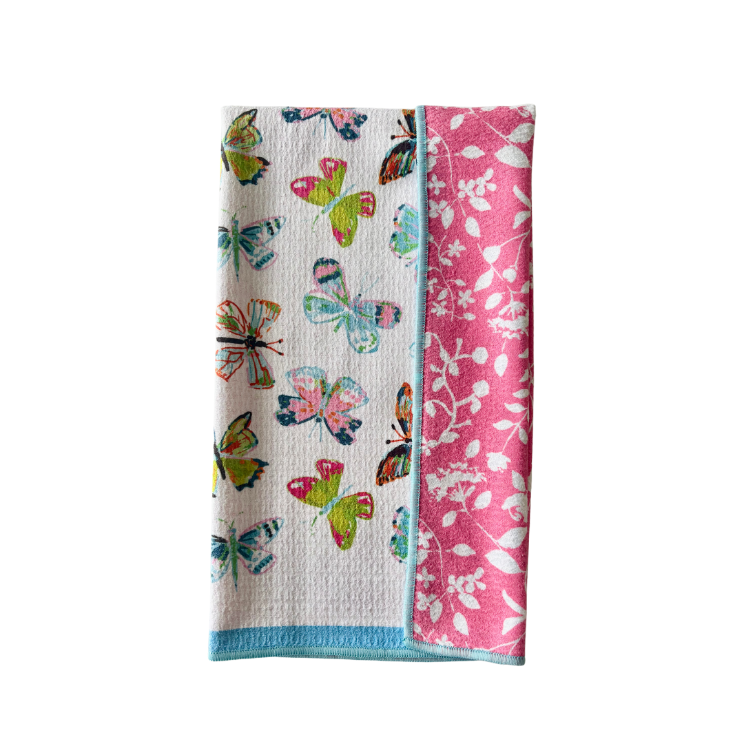 Double Sided Summerfly Tea Towel