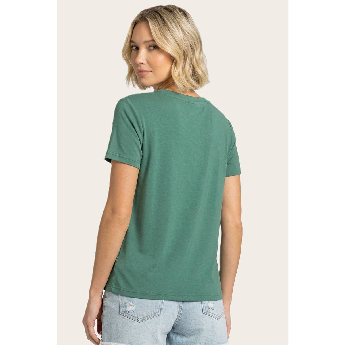 BASIC SOLID SHORT SLEEVE JERSEY TOP