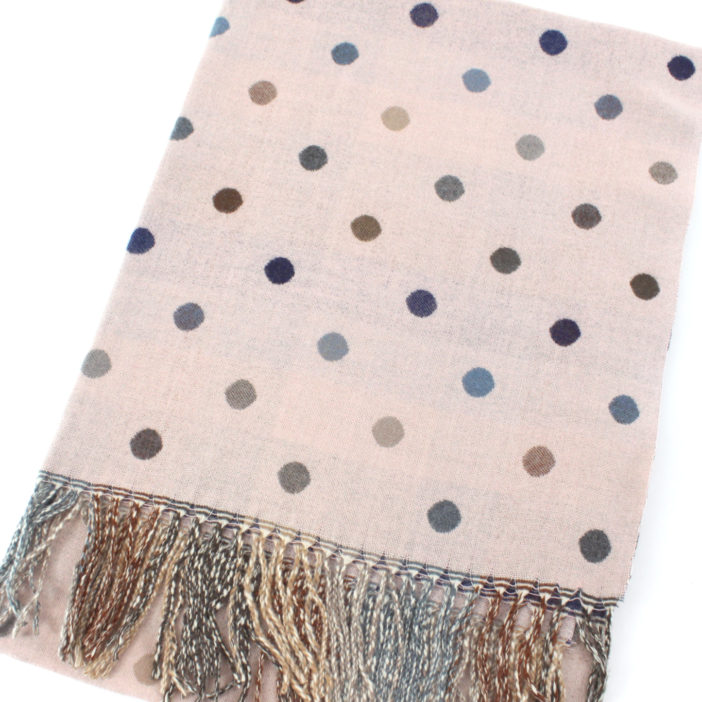 Polka Dots Reversible Scarf