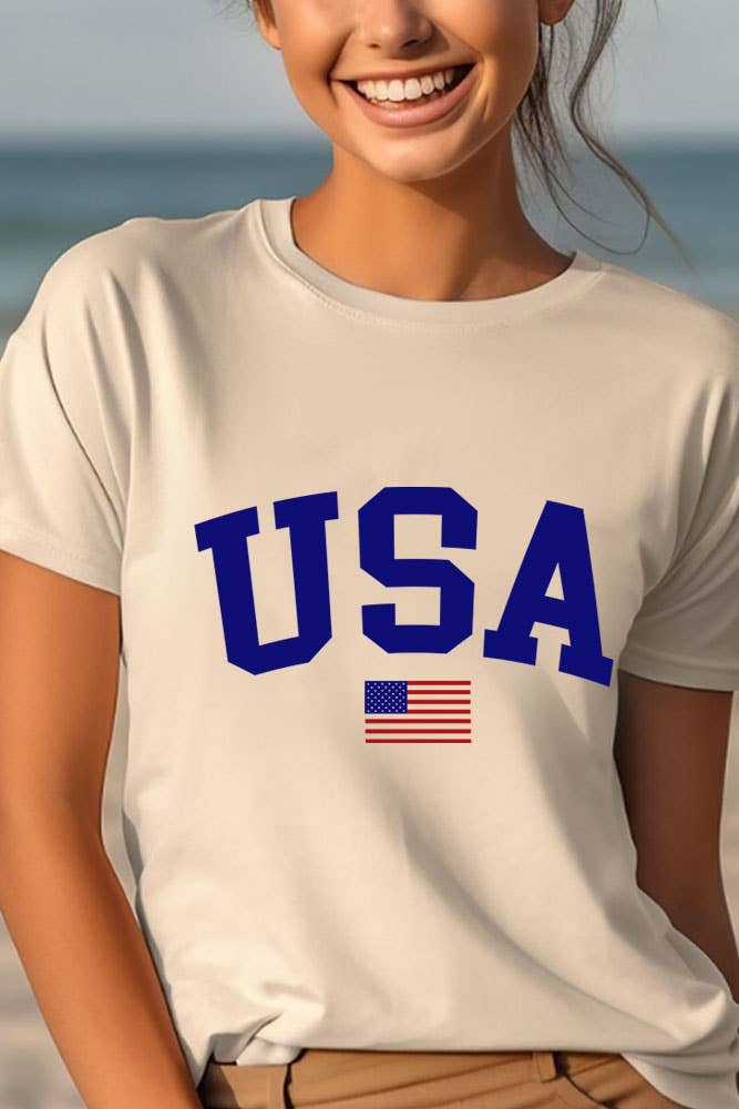 American Flag USA T-Shirt