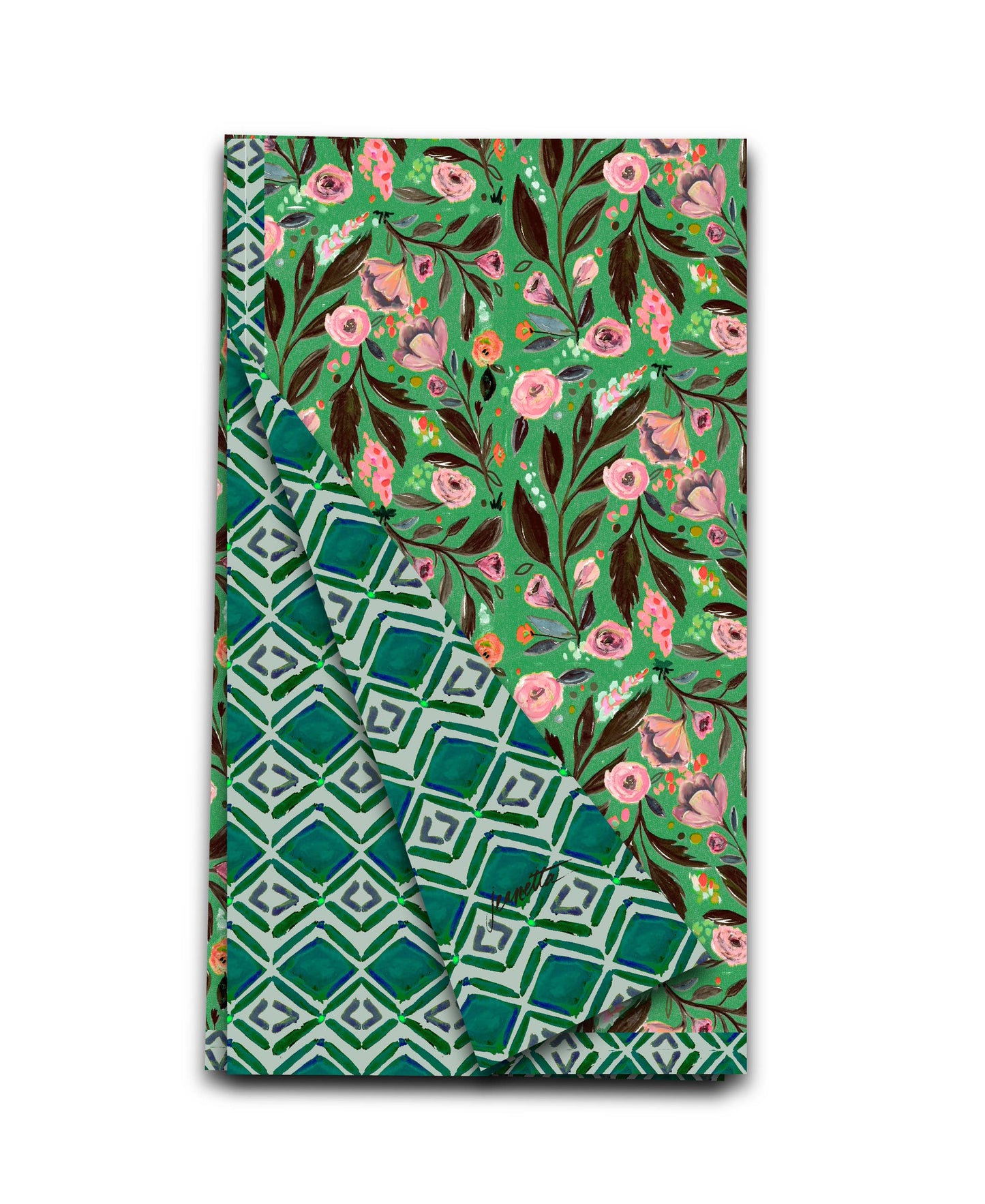 Double Sided Nellie Jean Tea Towel