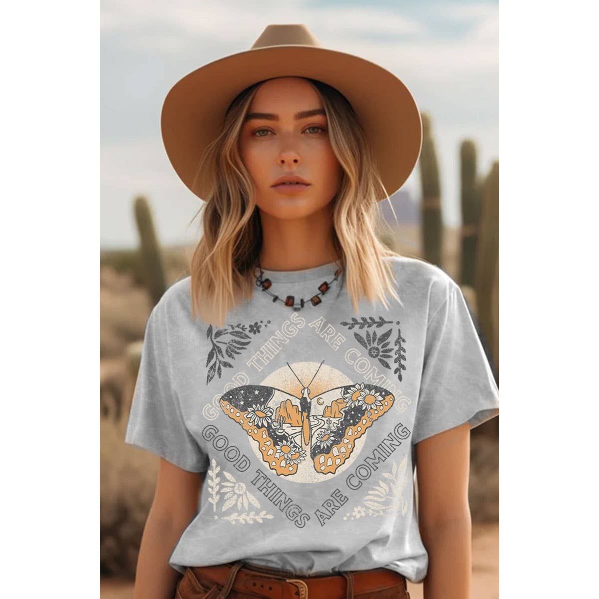 GOOD THINGS A COMING MINERAL GRAPHIC TOP