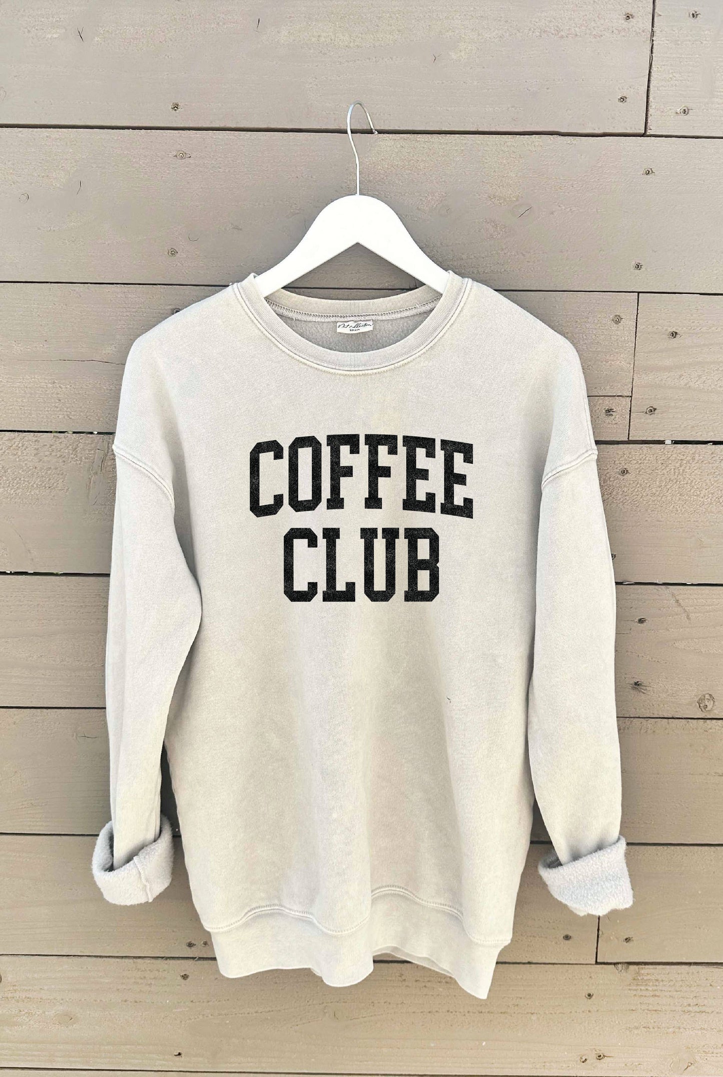COFFEE CLUB Mineral Graphic Sweatshirt