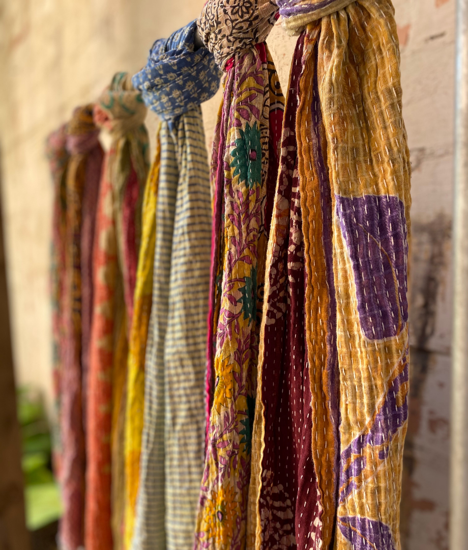 Kantha Scarf Scarves