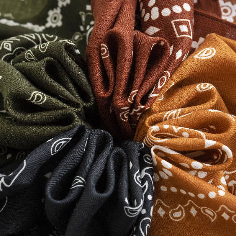 Paisley Square Scarf