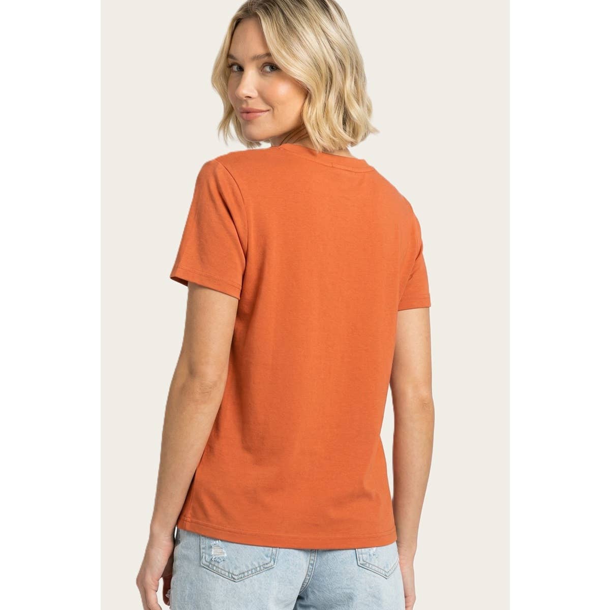 BASIC SOLID SHORT SLEEVE JERSEY TOP