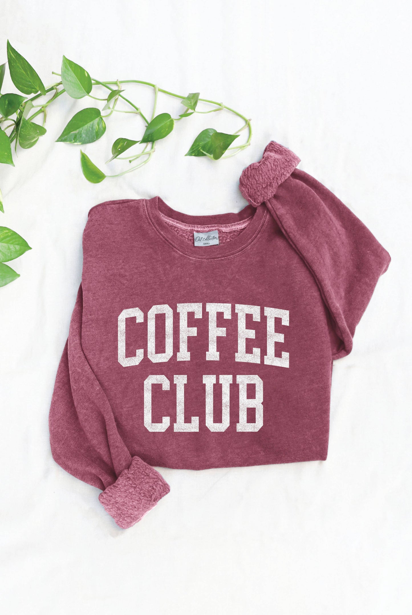 COFFEE CLUB Mineral Graphic Sweatshirt