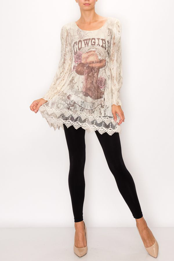 Lace Cowgirl Tunic