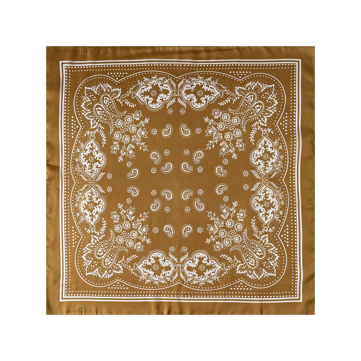 Paisley Printed Square Scarf