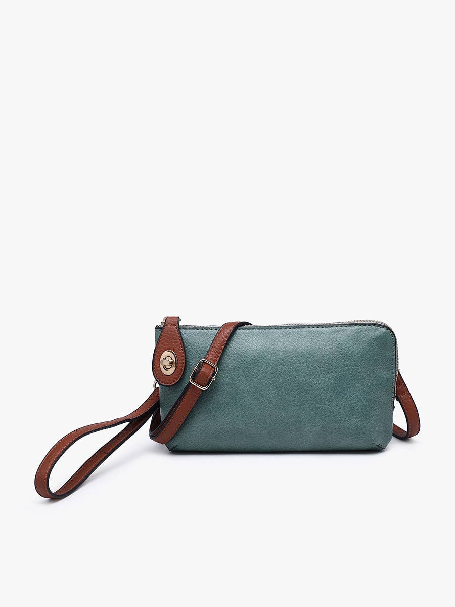 Kendall Crossbody/Wristlet w/ Twist Lock Closure