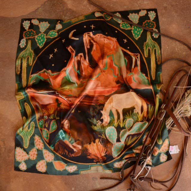 Desert Nights Western Wild Rag