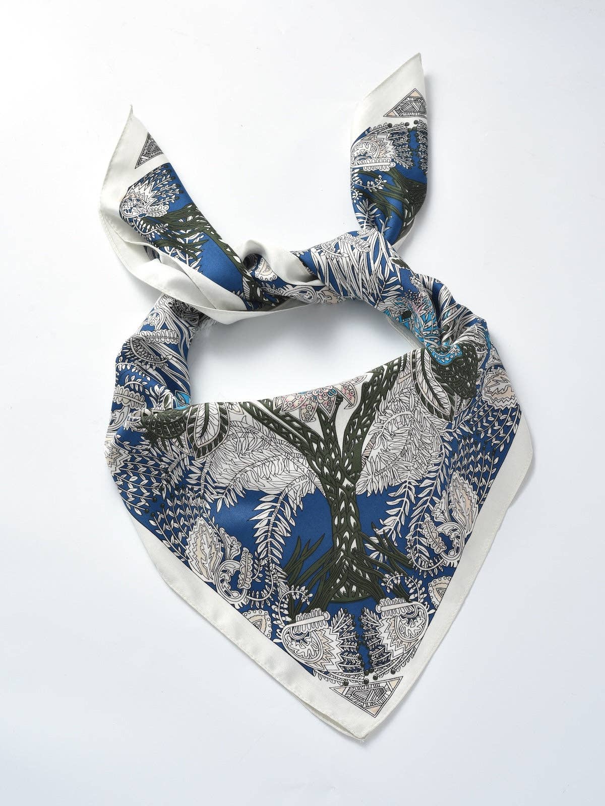 Scarvii -  Botanical Floral Square Scarf