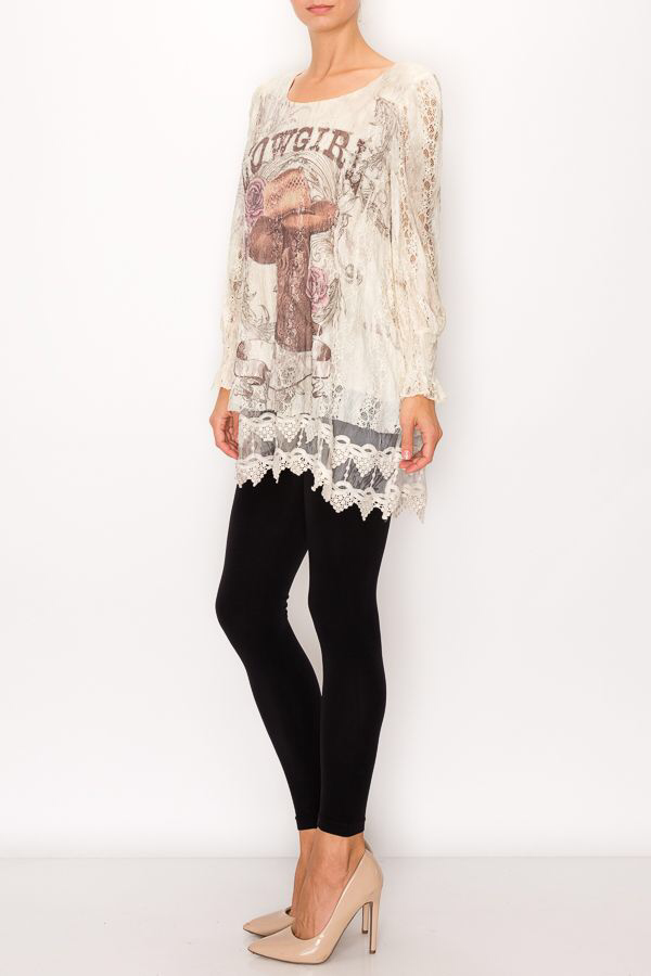 Lace Cowgirl Tunic