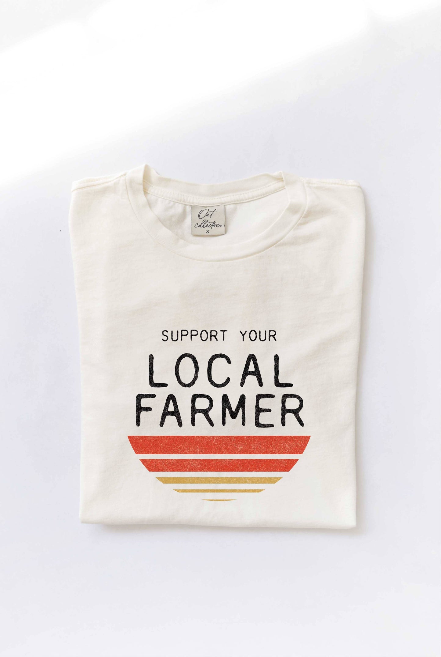 SUPPORT LOVE YOUR LOCAL FARMER  T-shirt