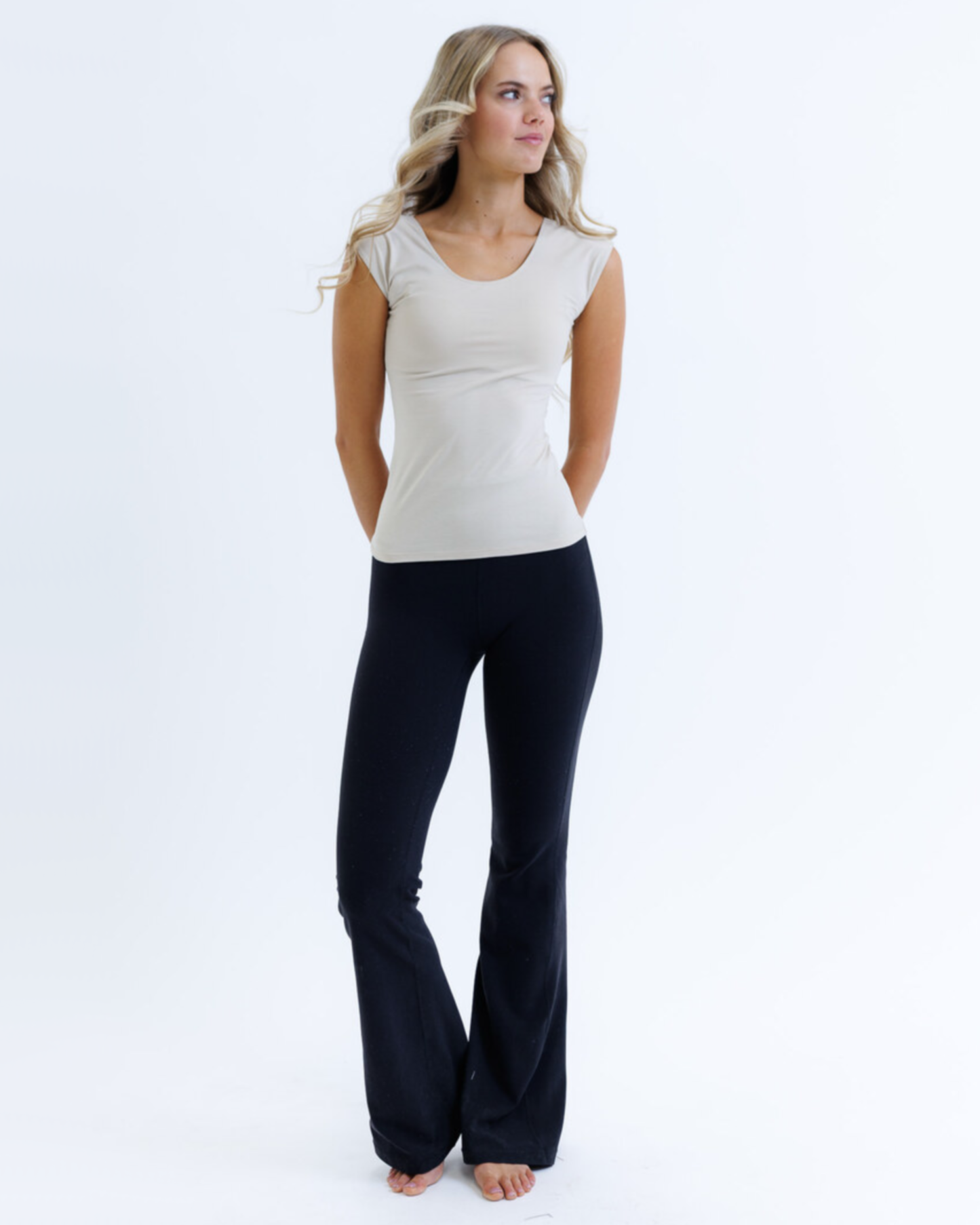 Essential Tee - Short Cap Sleeve Layering Tee