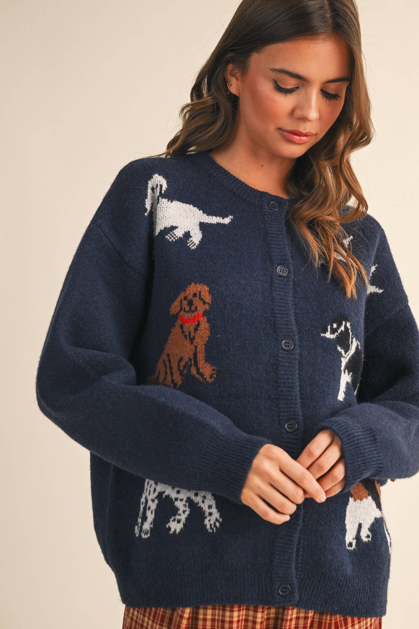DOG SWEATER CARDIGAN