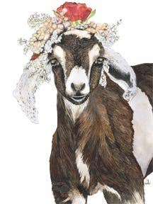 Tea Towel - Rosie goat