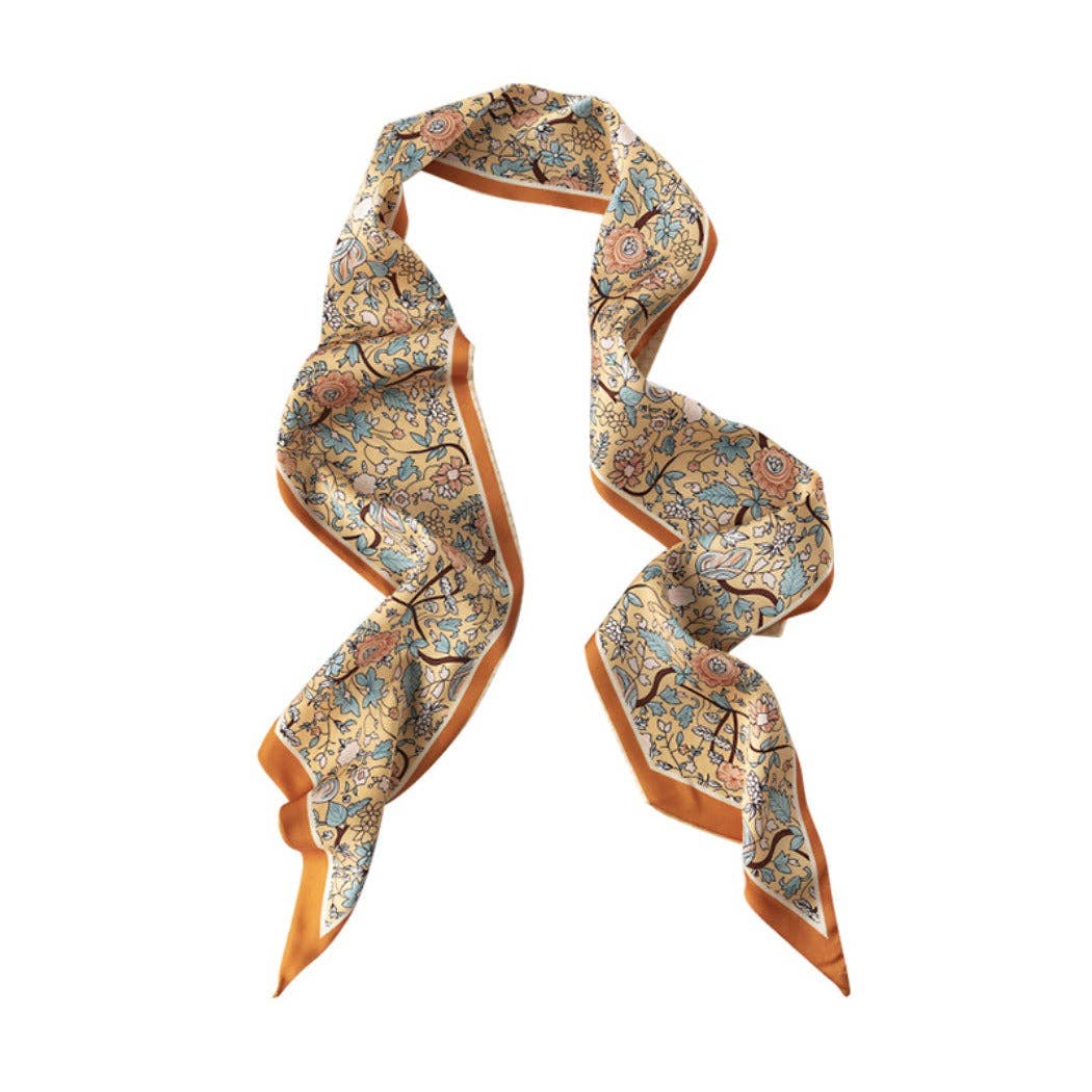 Colorful Print Neck Scarf - British & Classic