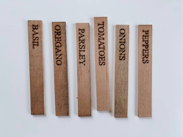 Garden Marker Plant Labels