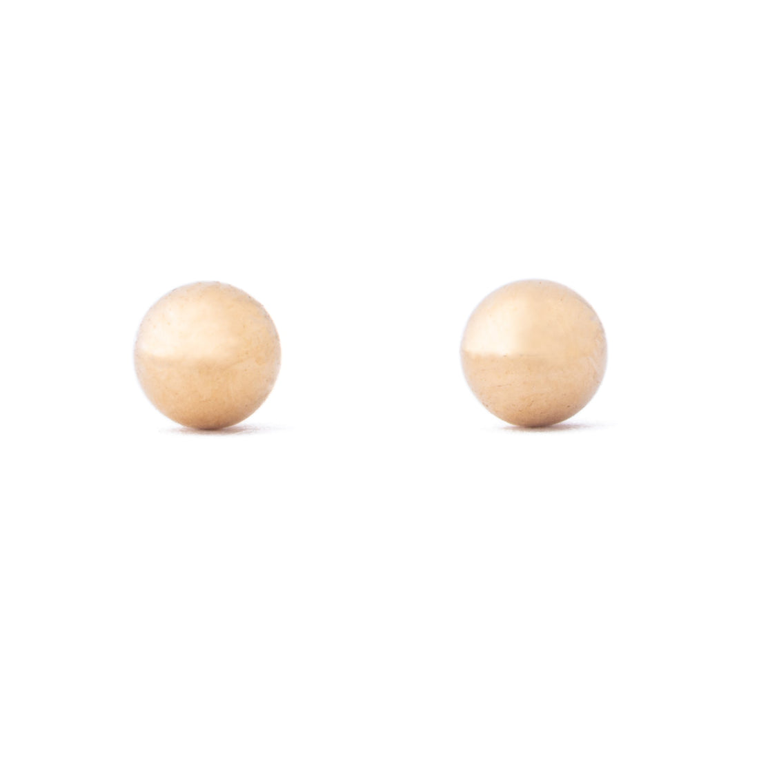 2 mm Tiny Ball Stud Earrings
