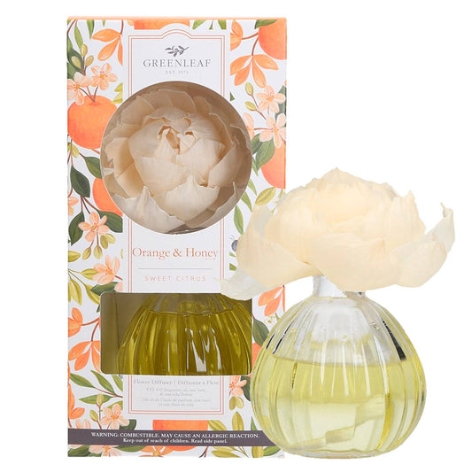 Orange & Honey Flower Diffuser 4 Pack