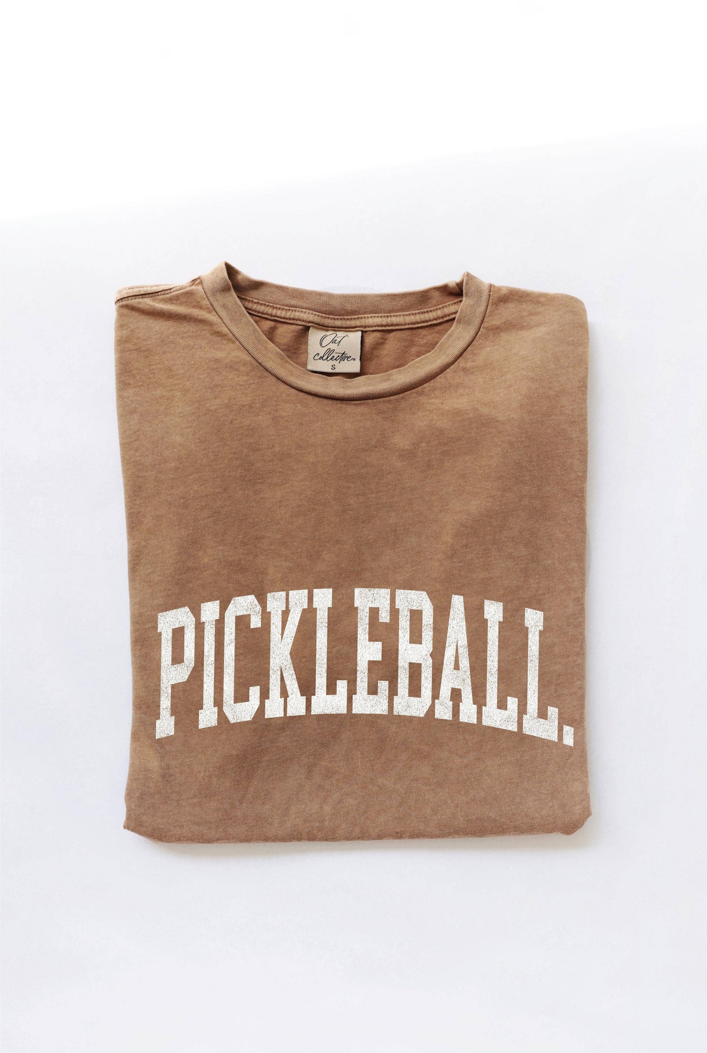 PICKLEBALL Mineral Washed Graphic Top