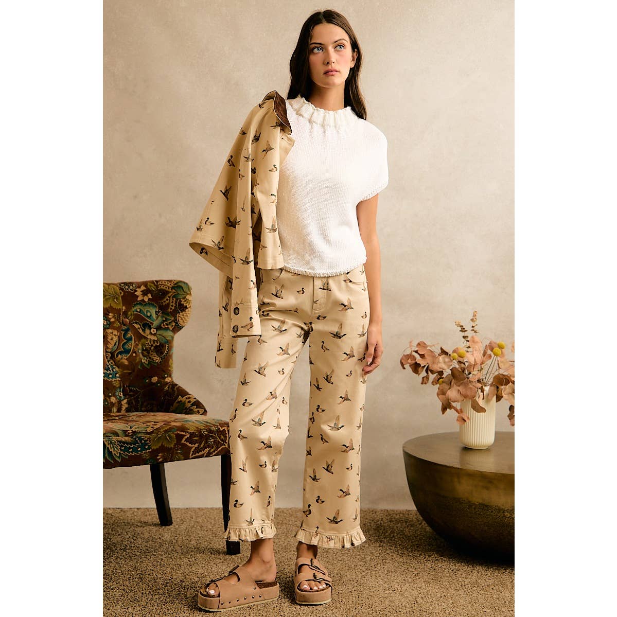 MALLARD DUCK T PRUFFLE LEG PANTS