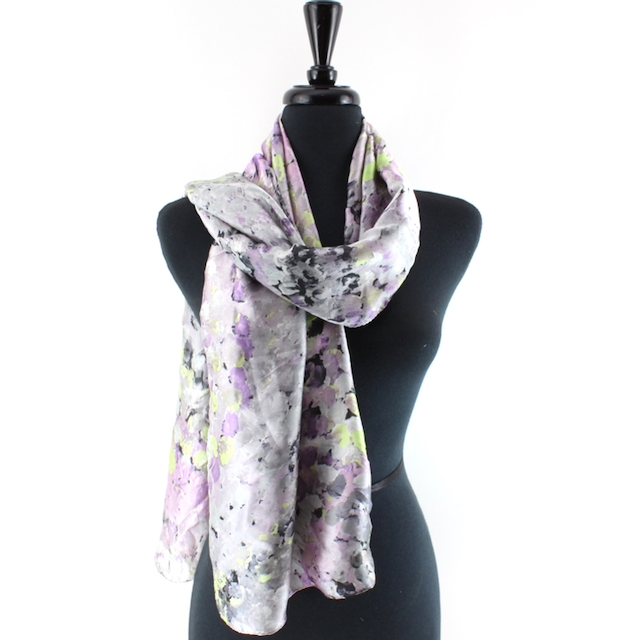 Monet's View Satin-Feel Lightweight Scarf