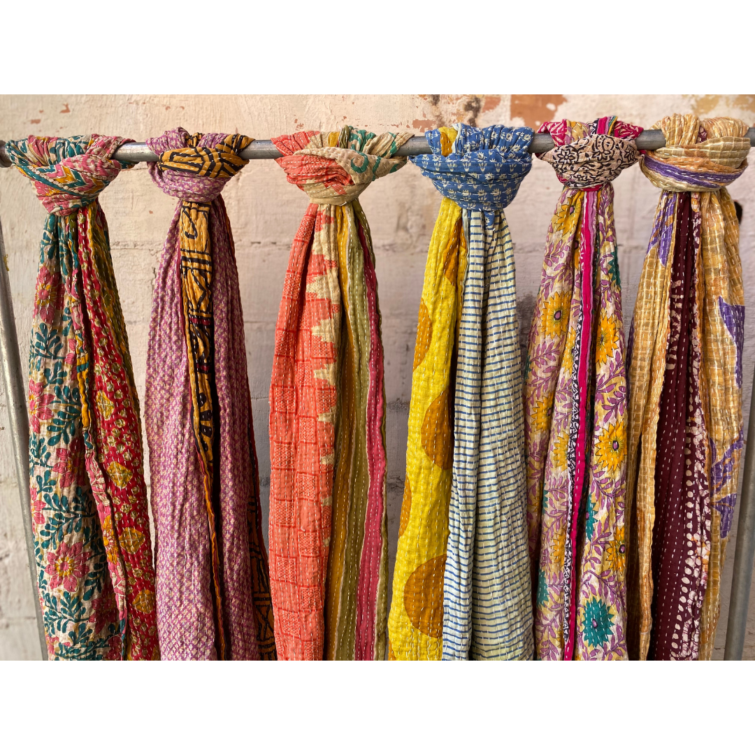 Kantha Scarf Scarves