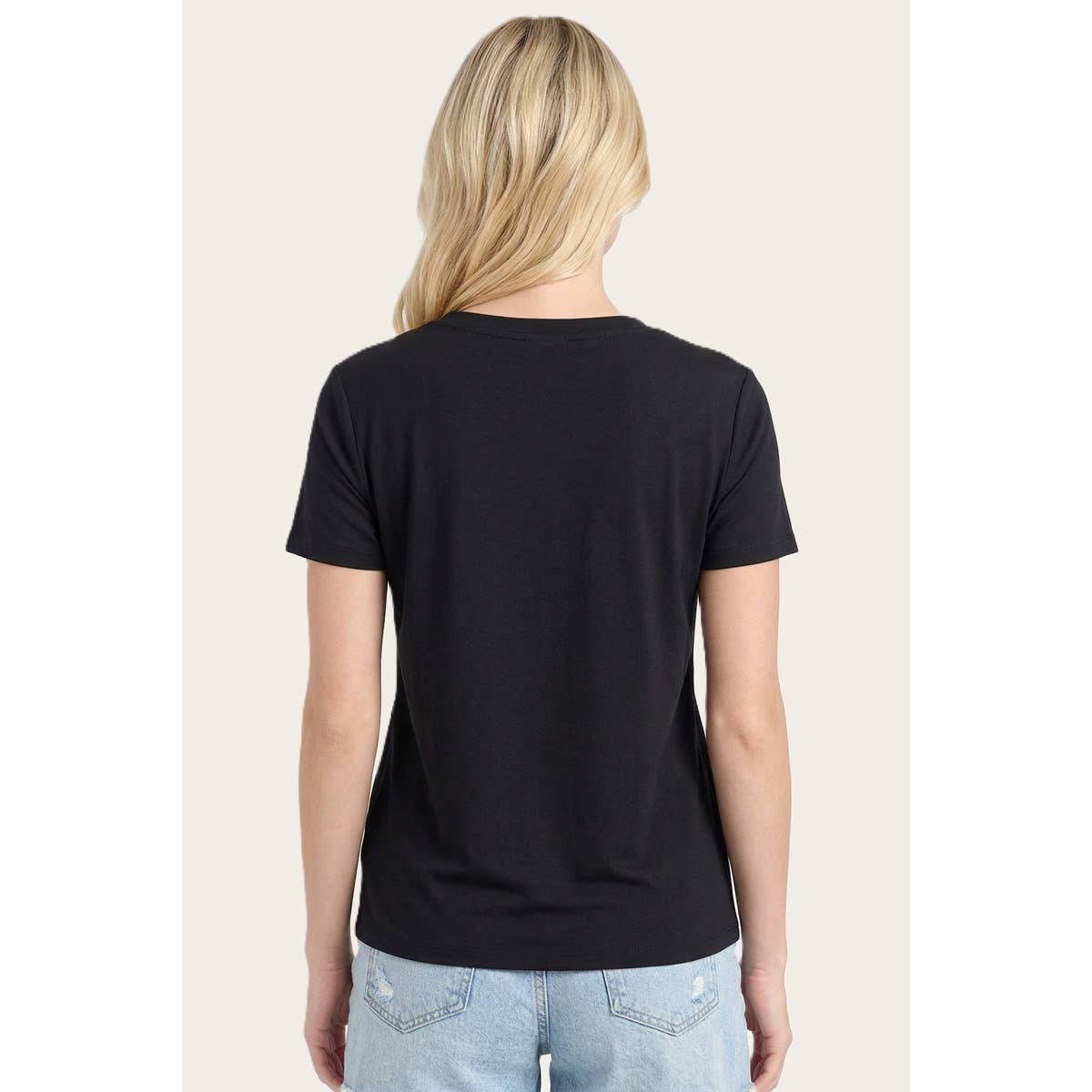 BASIC SOLID SHORT SLEEVE JERSEY TOP