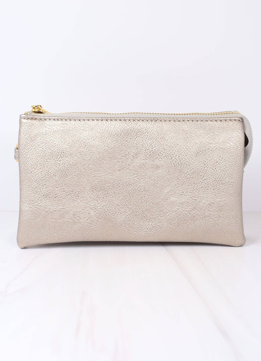 Liz Crossbody Bag PEWTER