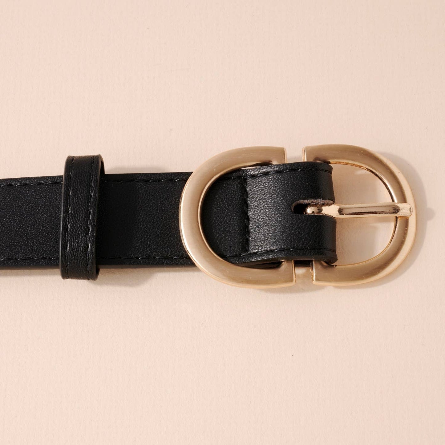 Leather Buckle Belt