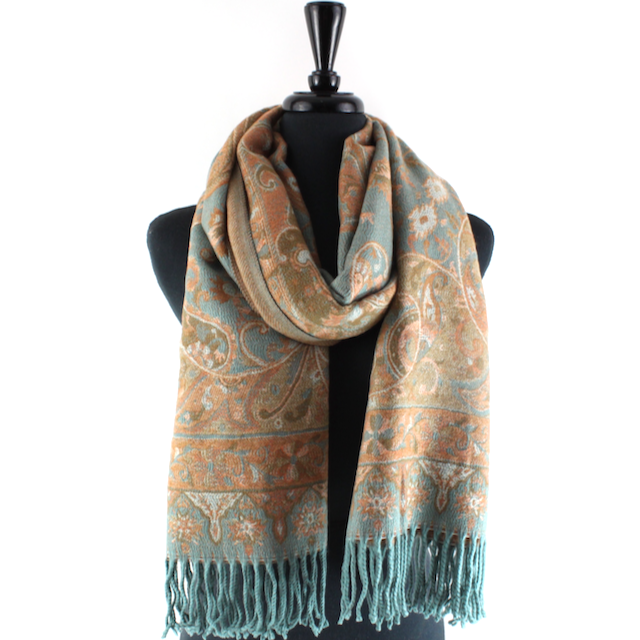 Paisley Sprigs Scarf