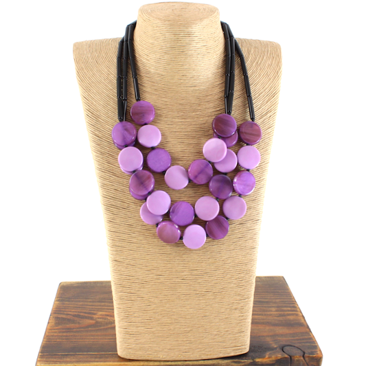 3-Layer Disc Necklace
