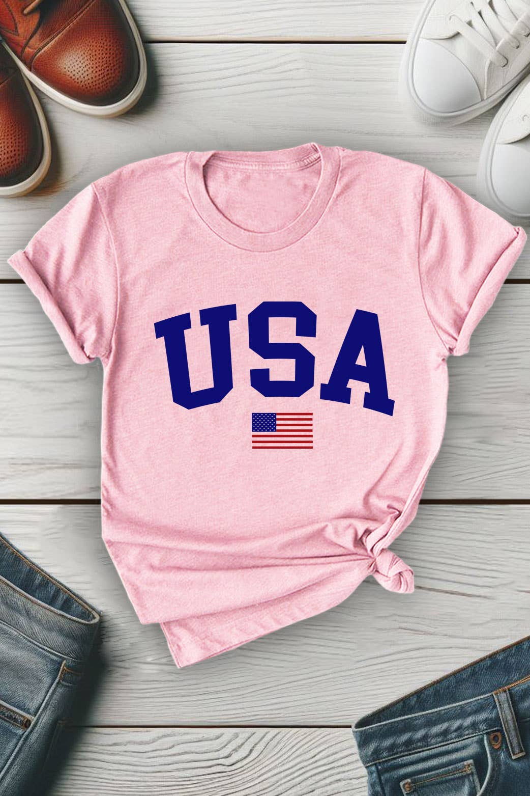 American Flag USA T-Shirt