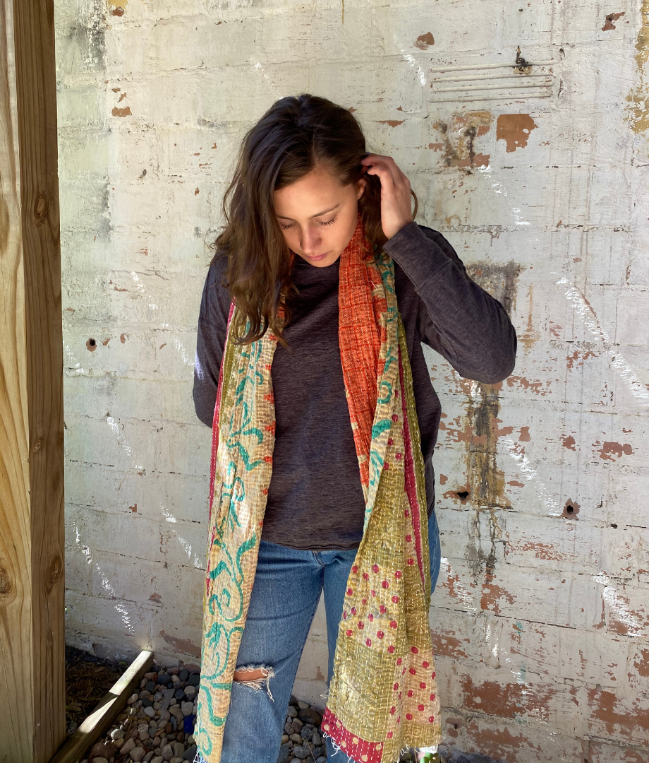 Kantha Scarf Scarves