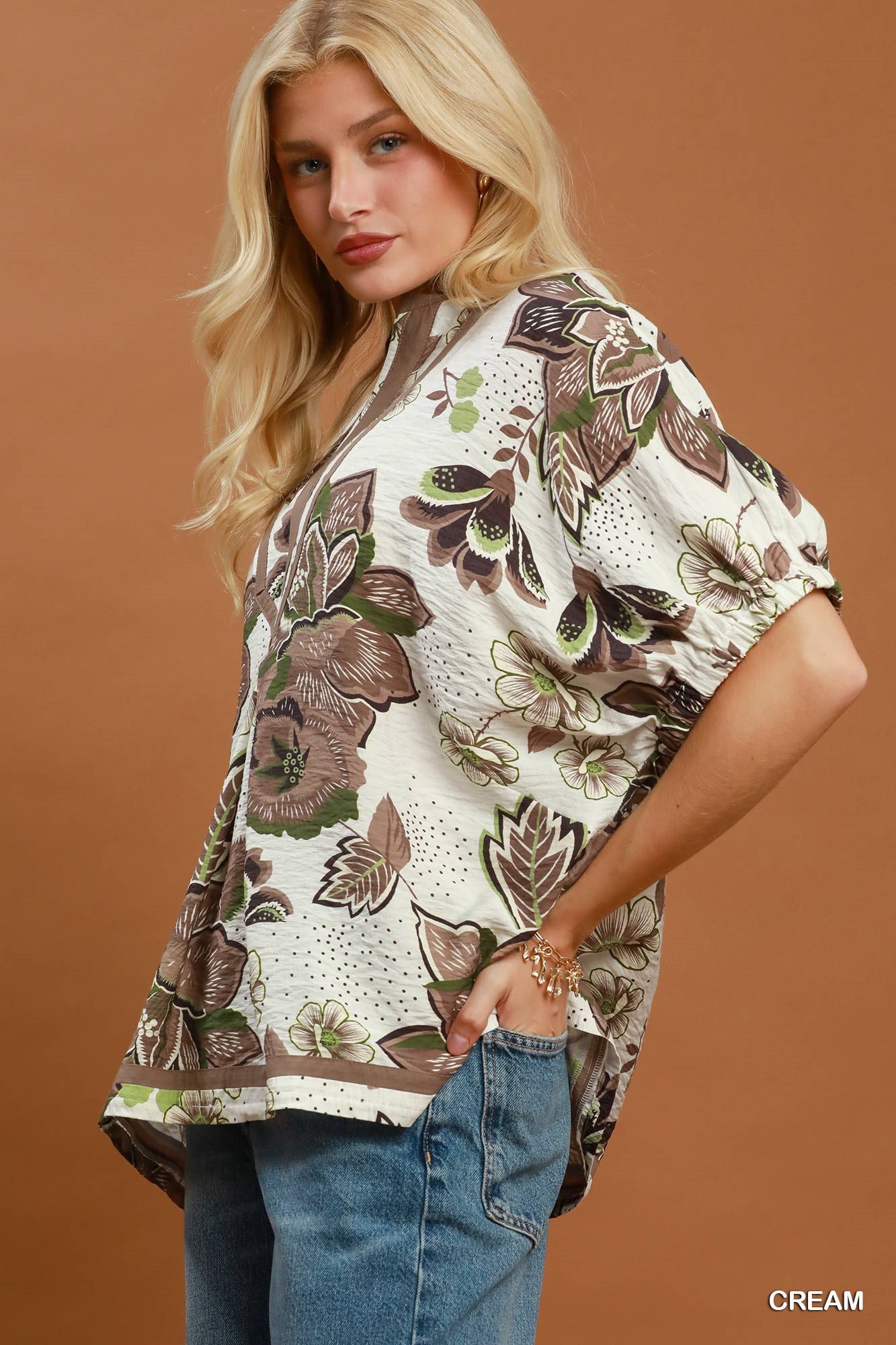 Floral Print Top
