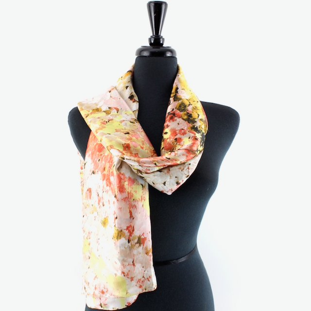 Monet's View Satin-Feel Lightweight Scarf