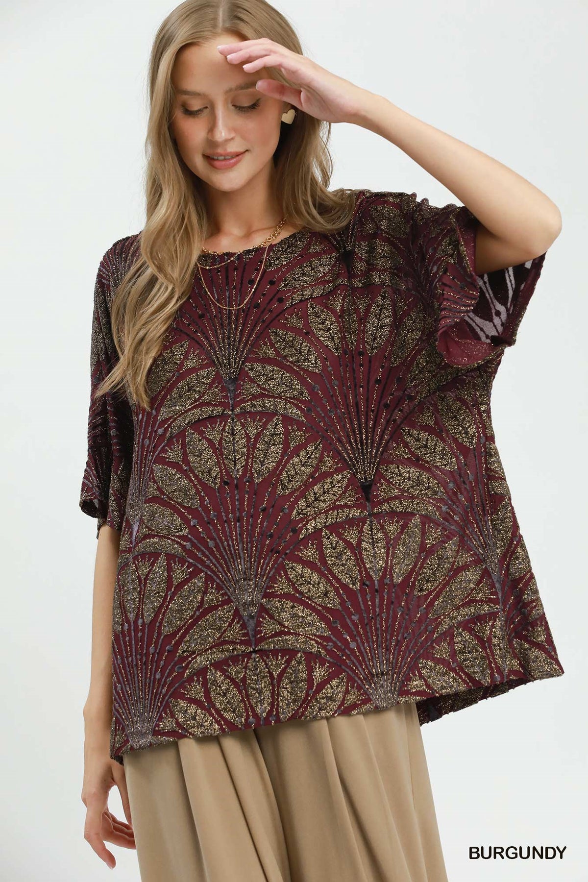Velvet Burn Out Top