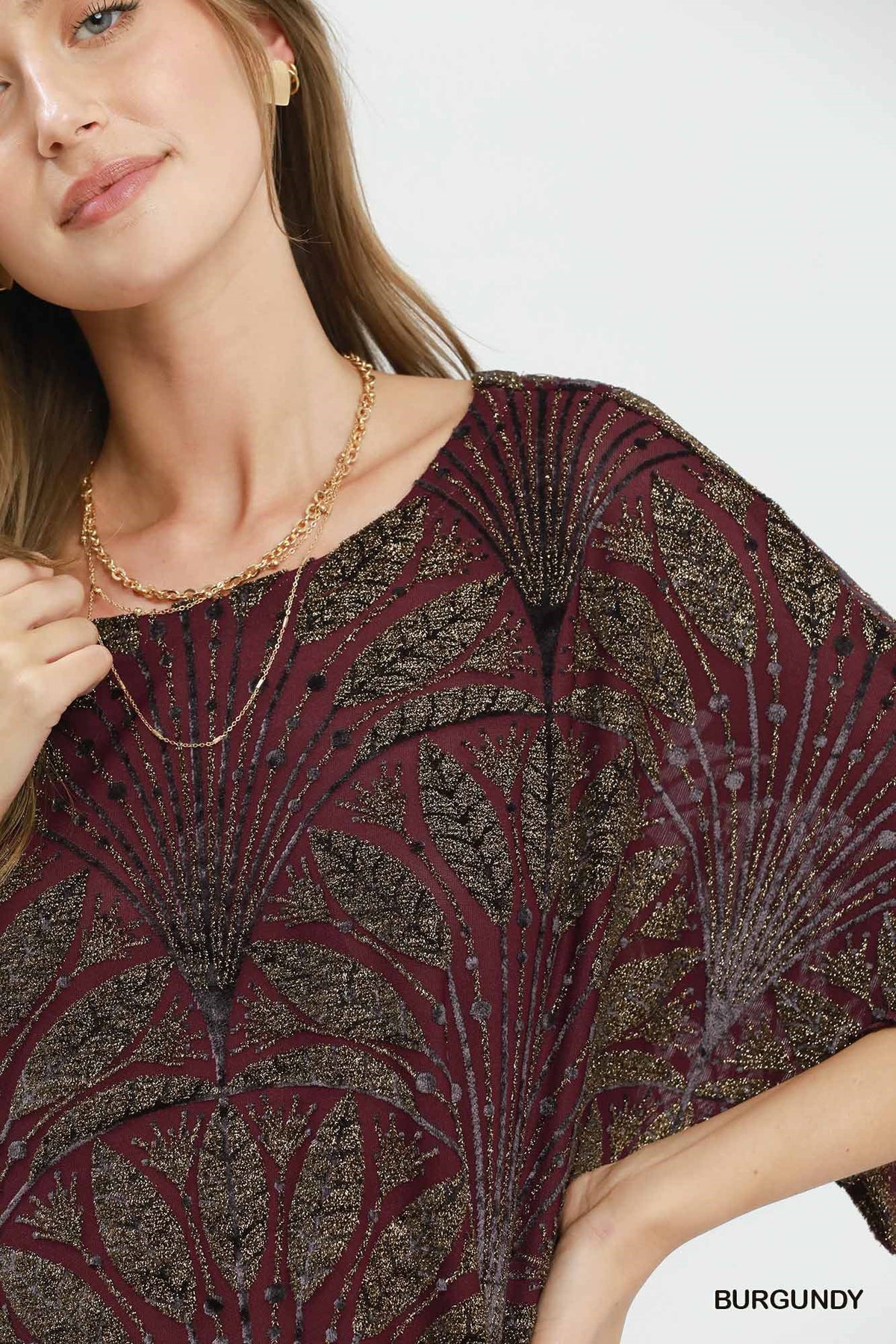 Velvet Burn Out Top
