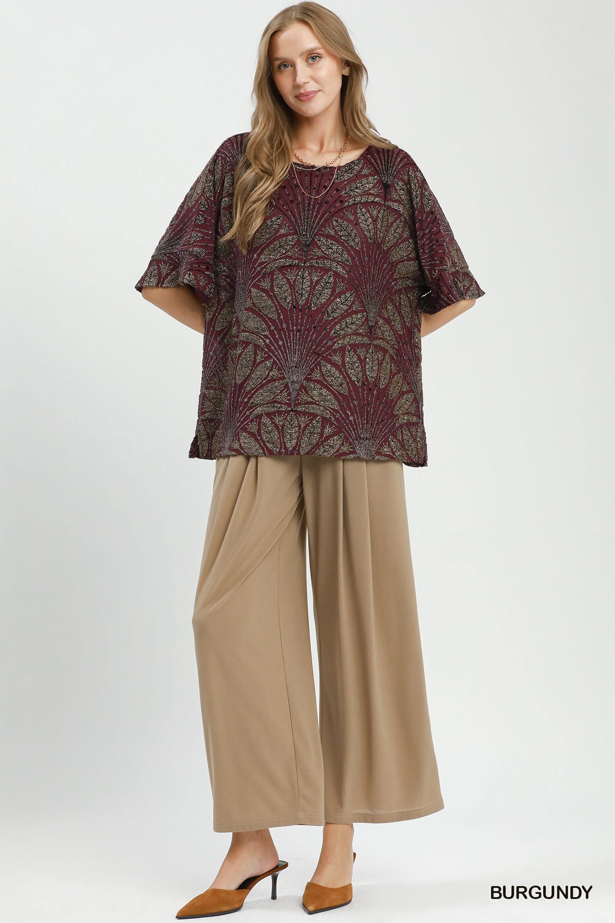 Velvet Burn Out Top