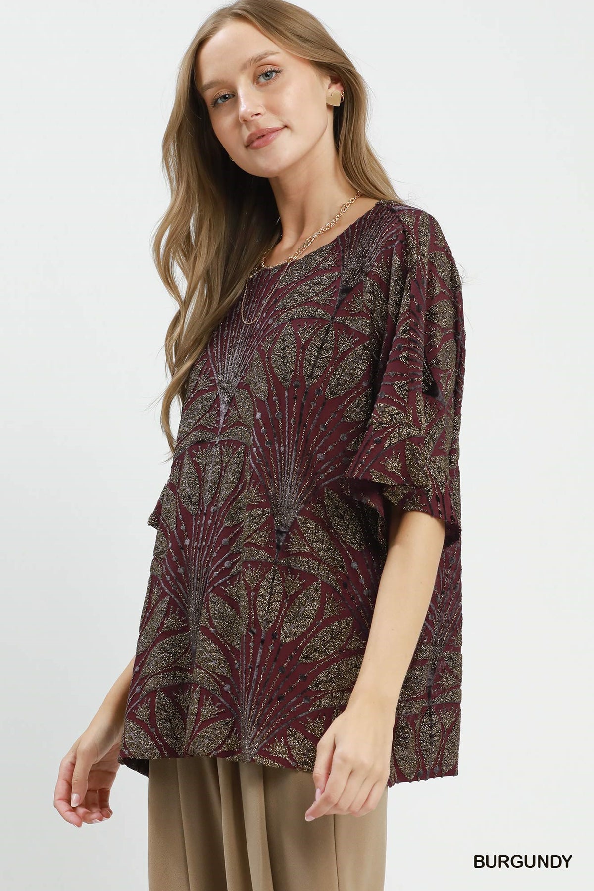 Velvet Burn Out Top