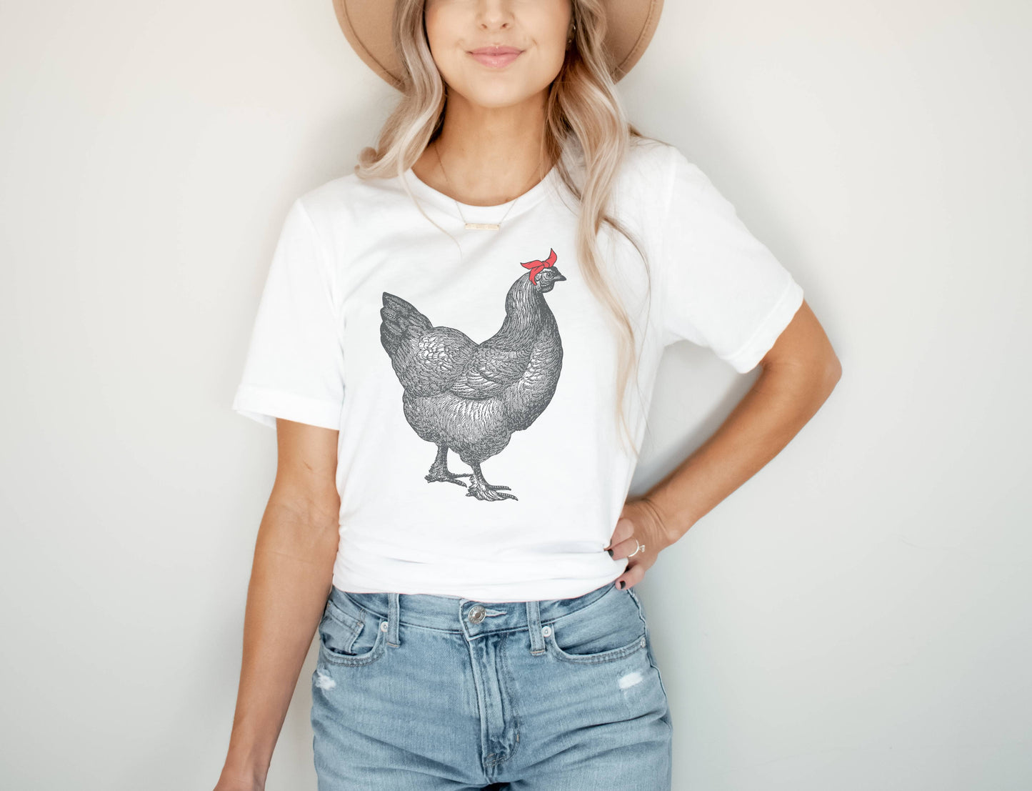 Chicken with Bandana Tee